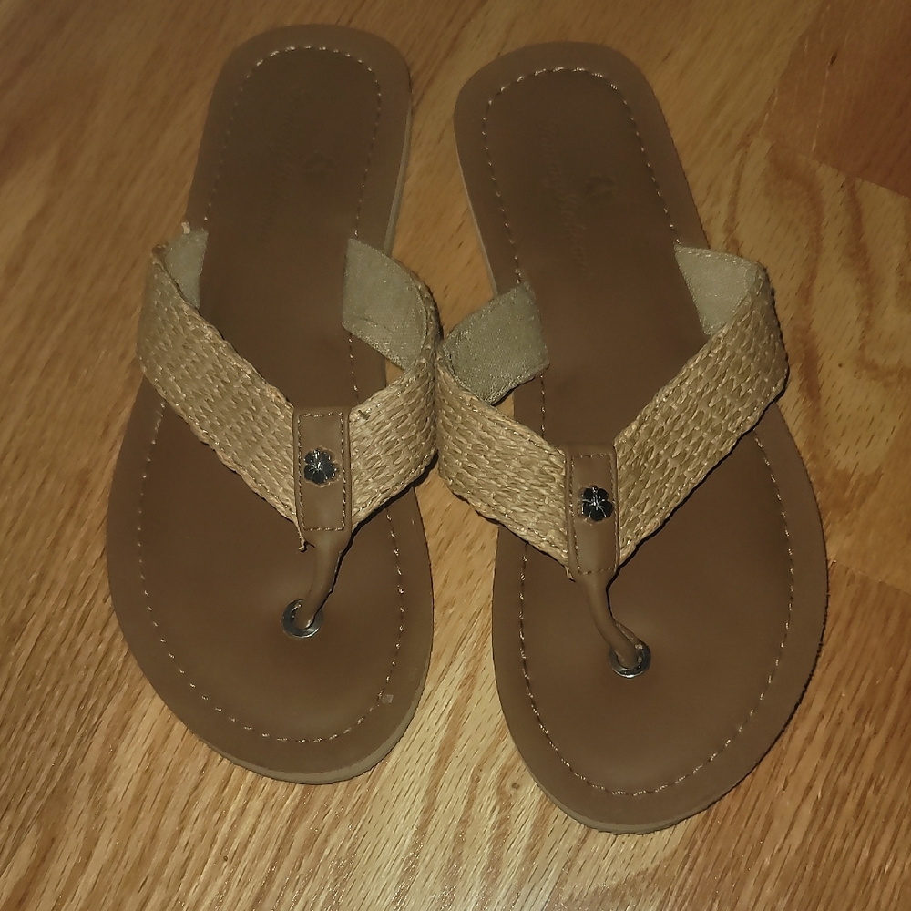 Tommy Bahama Tan Sandals